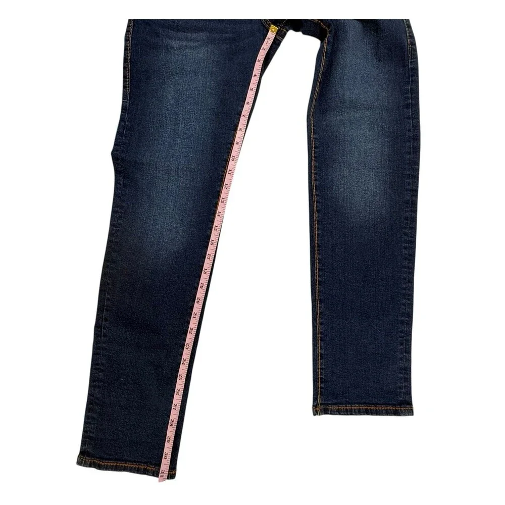 True Religion NEW Geno Big T Flap Slim Jean Men 29 Dark Roper Wash $199 Stretch